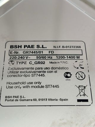 Plancha Ufesa Naturchef