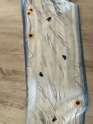 Fular Chal Estampado Mariposas Flores