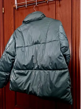 Abrigo invierno Zara verde