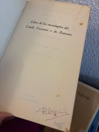 Libro de los enxiemplos del conde Lucanor e de ...