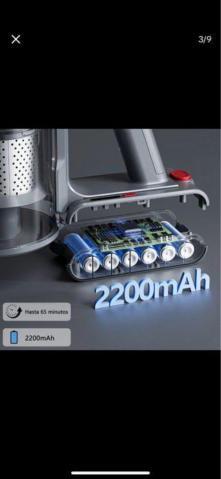 Aspirador sin cable 250w