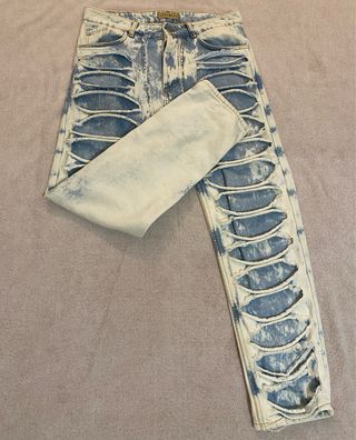 Jeans JUSTWEST strappati effetto used
