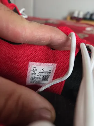 Nike Air Jordan Negro/Rojo