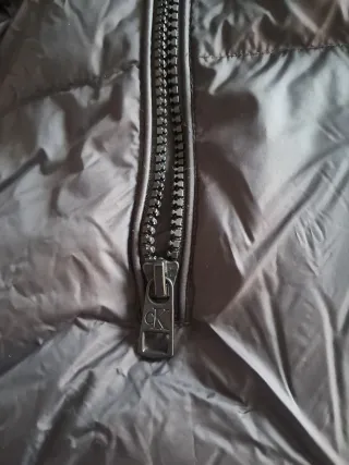 Cazadora Calvin Klein Negra Chica Talla XS