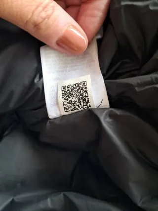 Cazadora Calvin Klein Negra Chica Talla XS