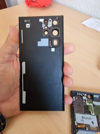 Cover Samsung Galaxy S22 Ultra Nero