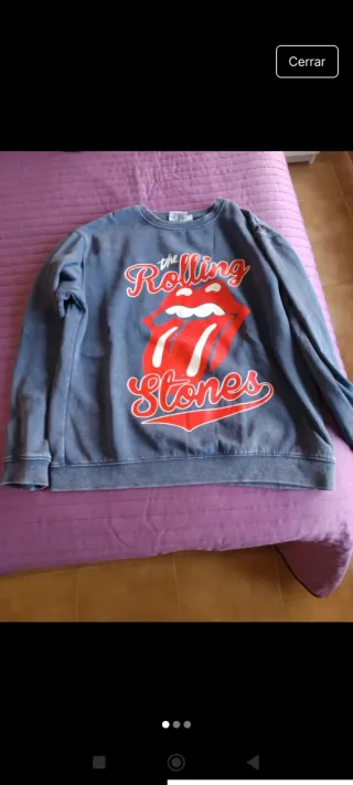 Sudadera Rolling Stones niña