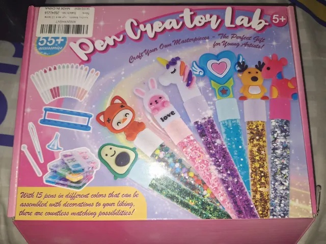 Kit creativo para hacer bolígrafos faltan 3 bolis