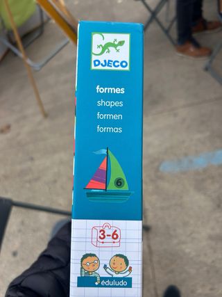 Djeco Formas Juego Geometría Infantil