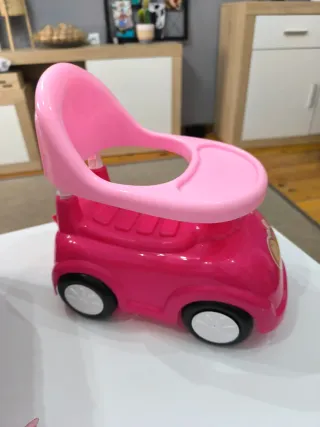 Correpasillos rosa para muñecas