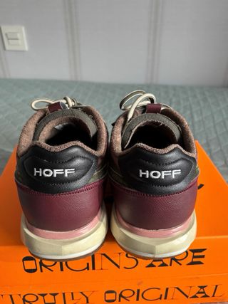 Zapatillas Hoff Hombre Marrón Verde Granate