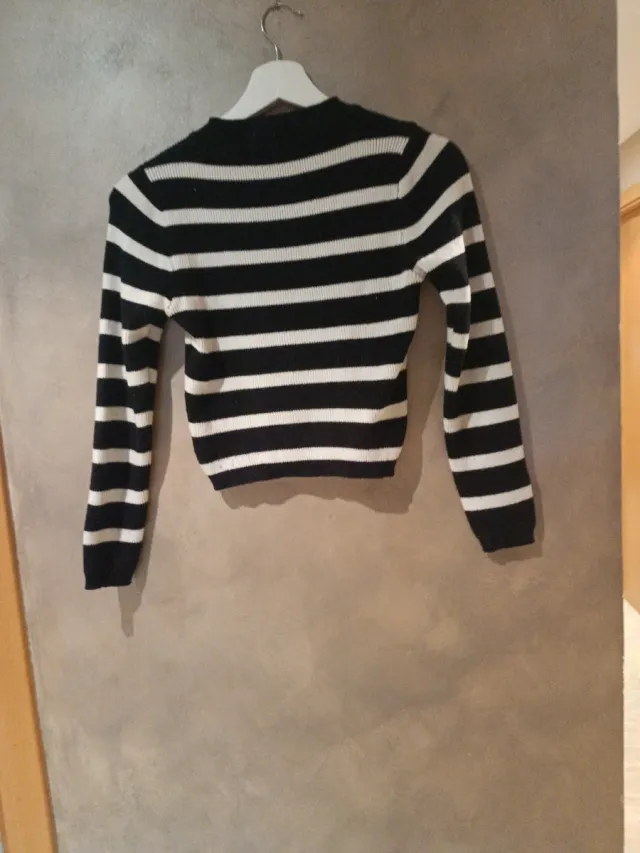 Jersey rayas blanco y negro