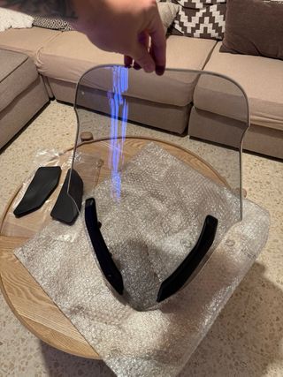 Cupula y posapies Xmax 125