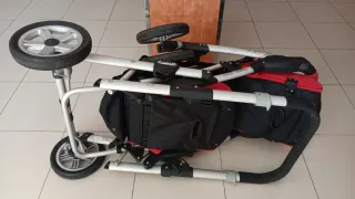 Cochecito gemelar Jane con accesorios