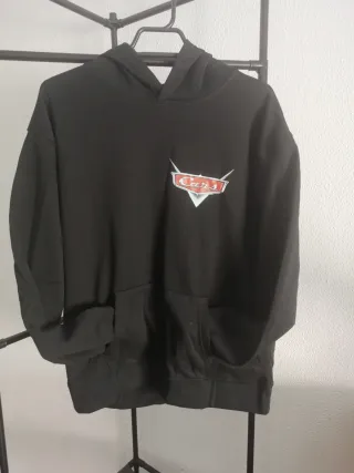 Sudadera Negra Cars Talla M Nueva