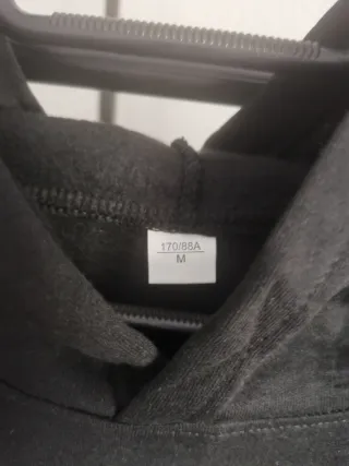 Sudadera Negra Cars Talla M Nueva