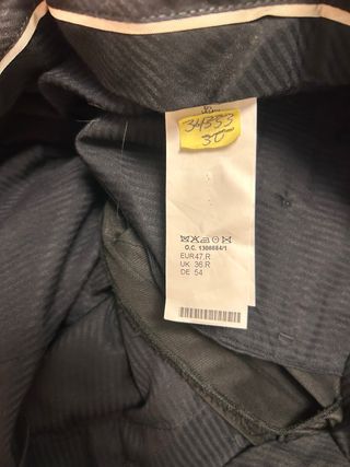 Traje esmoquin negro