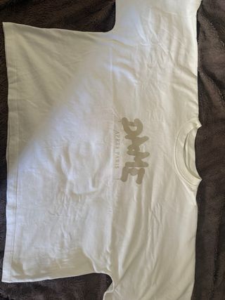 Camiseta Oversize DAME APRÈS PARIS Blanca