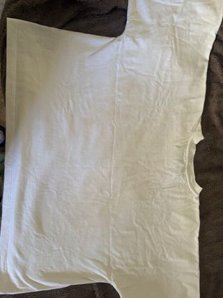 Camiseta Oversize DAME APRÈS PARIS Blanca