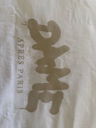 Camiseta Oversize DAME APRÈS PARIS Blanca