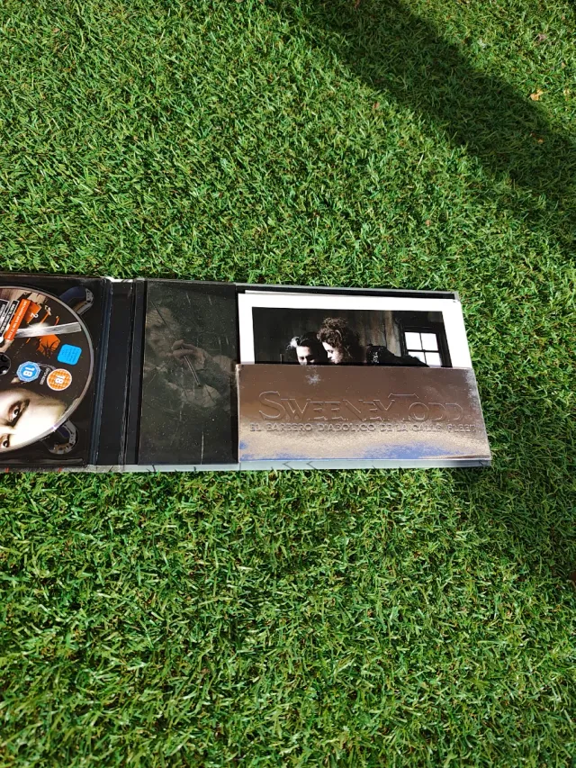 DVD Sweeney Todd (Johnny Depp).