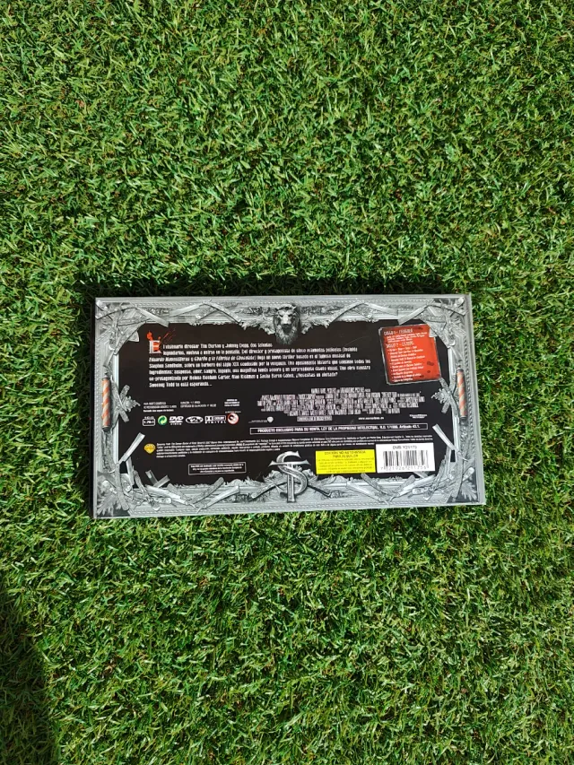 DVD Sweeney Todd (Johnny Depp).