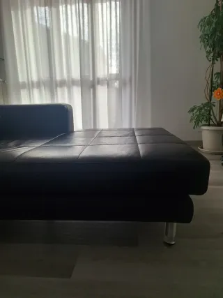 Divano in pelle Divani&Divani nero