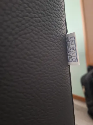 Divano in pelle Divani&Divani nero