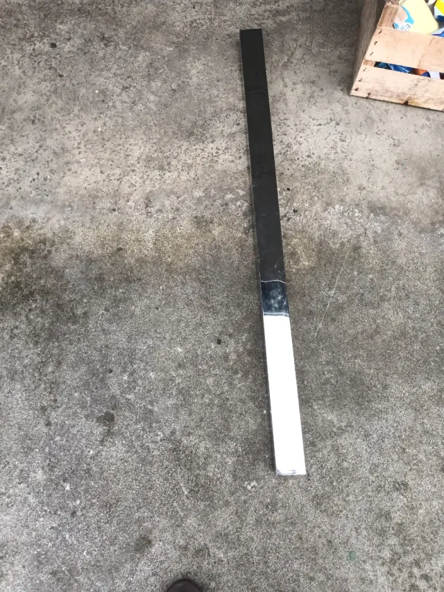 Tubo Acero Inoxidable 1.10m 6x6 cuadrado