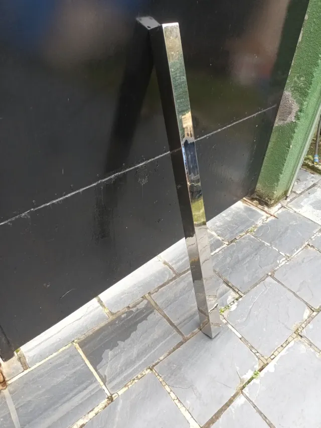 Tubo Acero Inoxidable 1.10m 6x6 cuadrado