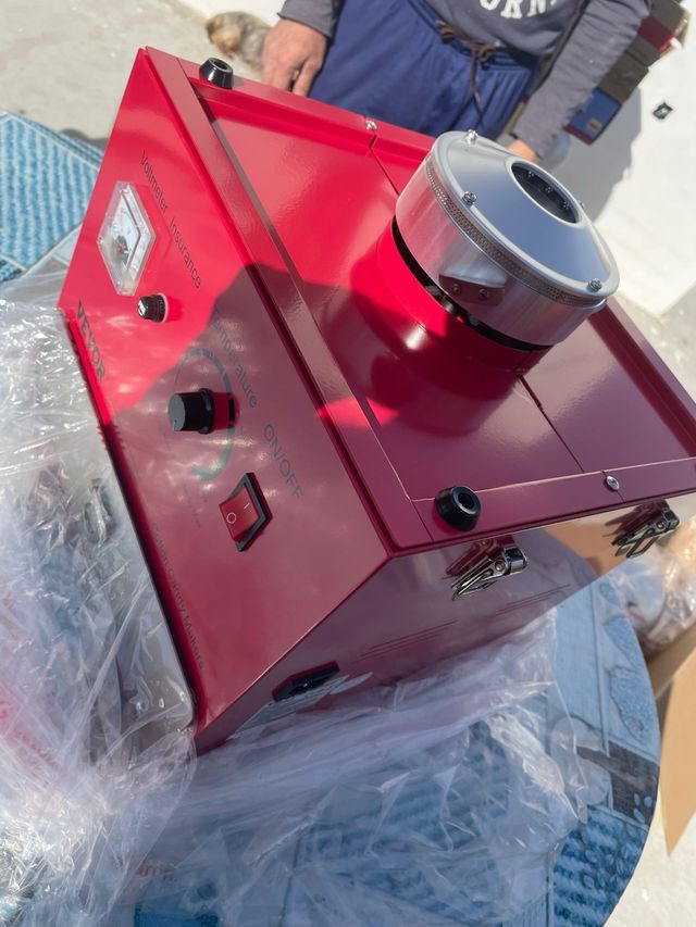 Máquina de Algodón de Azúcar VEVOR Eléctrica