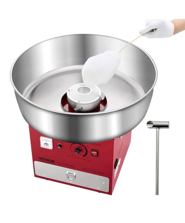 Máquina de Algodón de Azúcar VEVOR Eléctrica