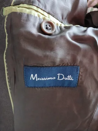 Traje de hombre marrón