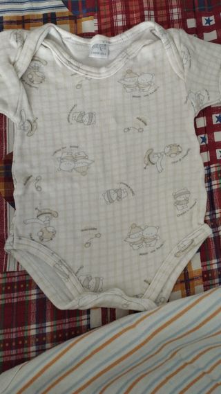 Lotto 4 pezzi abbigliamento neonato 62 cm