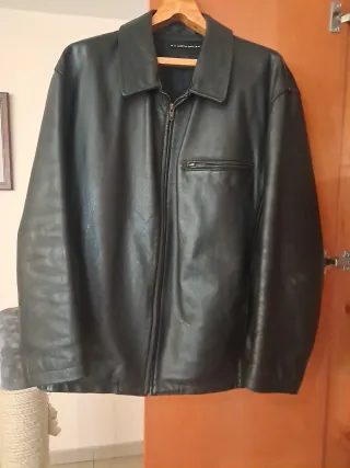 Chaquetón Piel Antonio Miro Negro