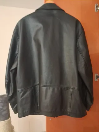 Chaquetón Piel Antonio Miro Negro