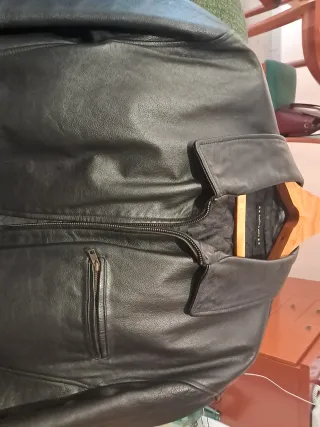 Chaquetón Piel Antonio Miro Negro