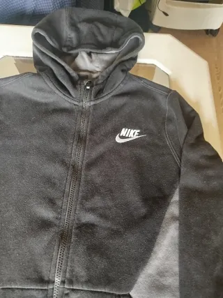 Sudadera Nike niño/chico negra y gris