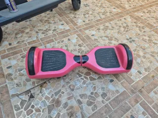 Patin Hoverboard rosa con Bluetooth