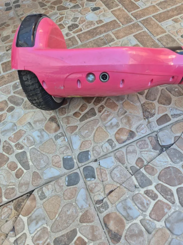 Patin Hoverboard rosa con Bluetooth