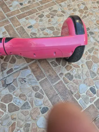 Patin Hoverboard rosa con Bluetooth