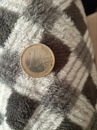 Moneda 1 Euro Italia 2002 Vitruvio