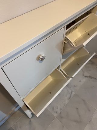 Zapatero IKEA Hemnes Blanco.