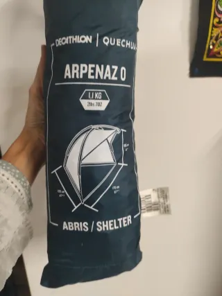 Tienda de campaña Arpenaz 0 Decathlon