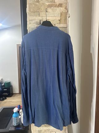 Camicia ALCOTT Lino Blu