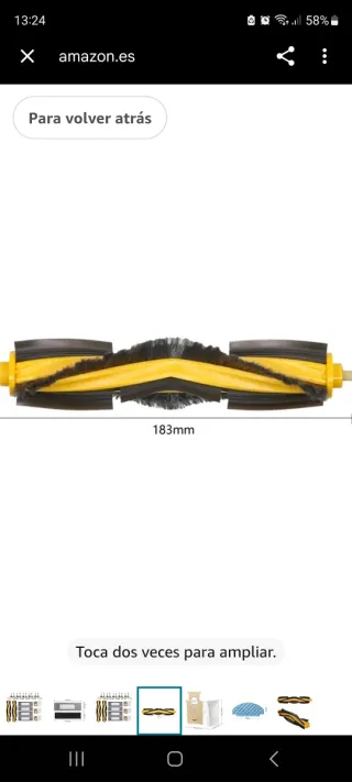 Accesorios aspiradora: filtros y cepillos