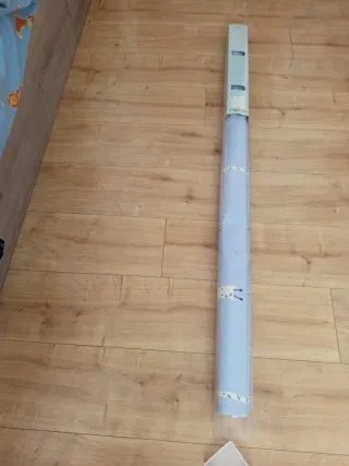 Estor infantil azul con jirafas