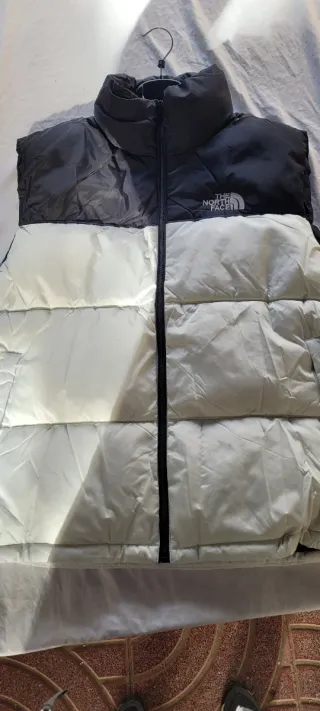 Chaleco The North Face Negro y Blanco