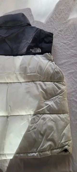 Chaleco The North Face Negro y Blanco