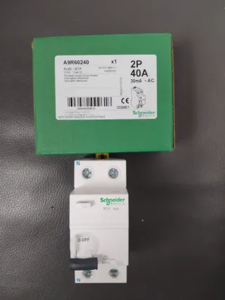 Interruptor Diferencial Schneider A9R60240